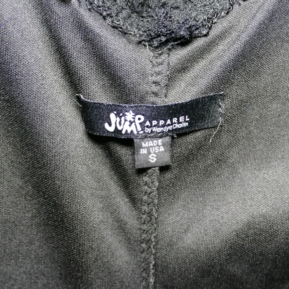 Jump! By Wendye Black Lace Sheath Dress sz Small - Picture 6 of 8